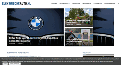 Desktop Screenshot of elektrischeauto.nl